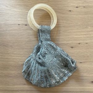 Bar III beaded wristlet